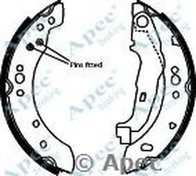 Тормозные колодки APEC braking купить