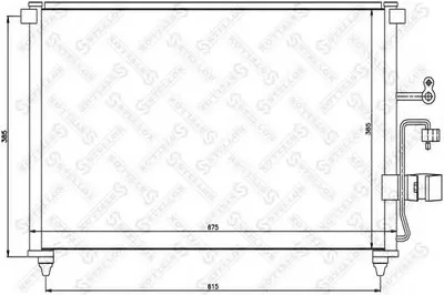 Конденсатор, кондиционер STELLOX купить