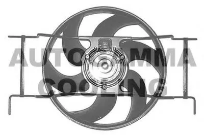Вентилятор, охлаждение двигателя AUTOGAMMA купить
