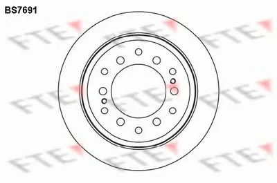 Тормозной диск FTE купить