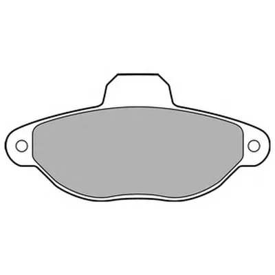 Комплект тормозных колодок, дисковый тормоз DELPHI купить