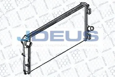 Радиатор, охлаждение двигателя JDEUS купить