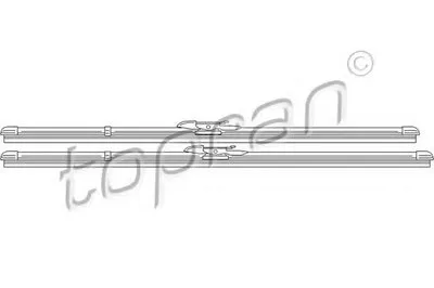 Щетка стеклоочистителя PREMIUM BRAND TOPRAN купить