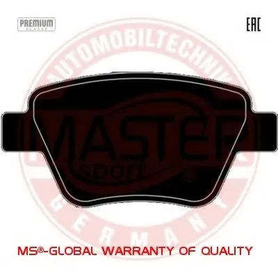 Комплект тормозных колодок, дисковый тормоз CERAMIC Serie MASTER-SPORT купить