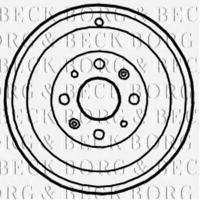 Тормозной барабан BORG & BECK купить