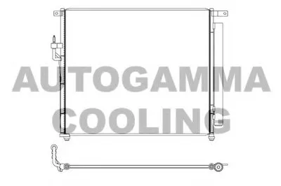 Конденсатор, кондиционер AUTOGAMMA купить