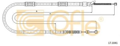 Трос, стояночная тормозная система COFLE купить