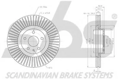 Тормозной диск sbs купить