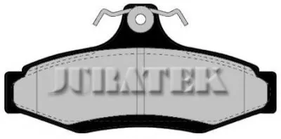 Комплект тормозных колодок, дисковый тормоз JURATEK купить