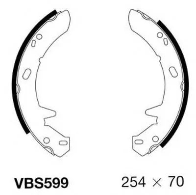 Комплект тормозных колодок, стояночная тормозная система MOTAQUIP купить