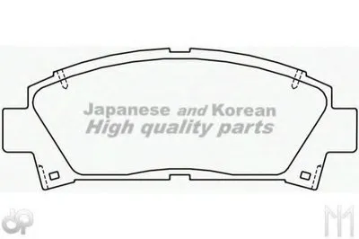 Комплект тормозных колодок, дисковый тормоз ASHUKI купить