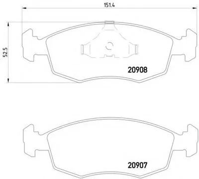 Комплект тормозных колодок, дисковый тормоз HELLA купить