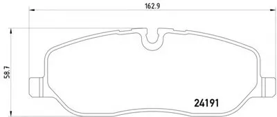 Комплект тормозных колодок, дисковый тормоз HELLA купить
