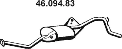 Глушитель выхлопных газов конечный EBERSPÄCHER купить