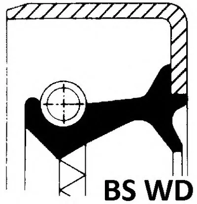 Уплотняющее кольцо, ступица колеса; Уплотнительное кольцо ELRING купить