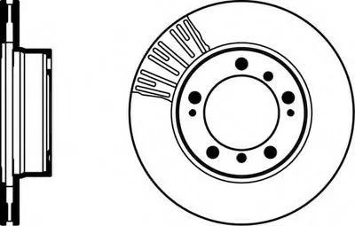 Тормозной диск PRO TEXTAR купить
