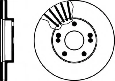 Тормозной диск TEXTAR купить