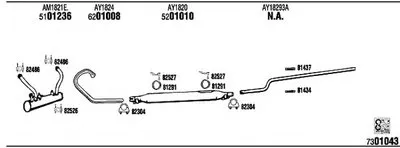 Система выпуска ОГ WALKER купить