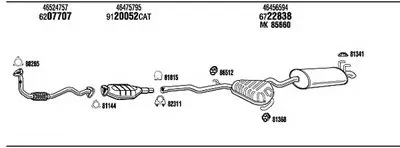 Система выпуска ОГ WALKER купить