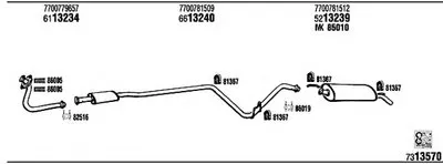 Система выпуска ОГ WALKER купить