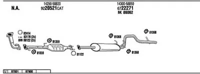 Система выпуска ОГ WALKER купить