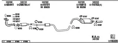 Система выпуска ОГ WALKER купить