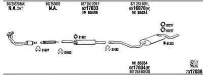 Система выпуска ОГ WALKER купить