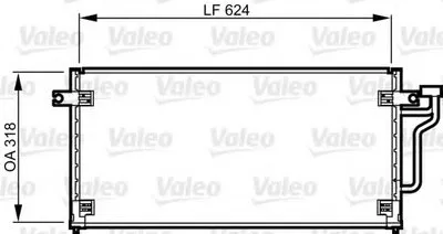 Конденсатор, кондиционер VALEO купить