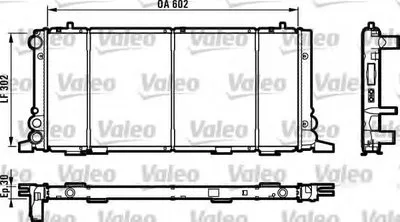 Радиатор, охлаждение двигателя VALEO купить