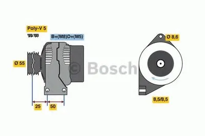 Генератор BOSCH купить