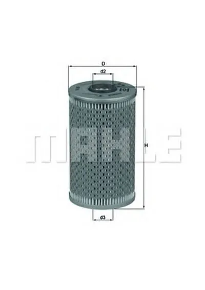 Масляный фильтр MAHLE ORIGINAL купить