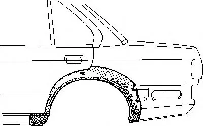 Боковина VAN WEZEL купить