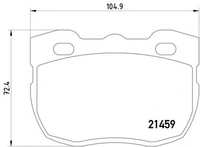 Комплект тормозных колодок, дисковый тормоз MINTEX купить