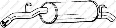 Глушитель выхлопных газов конечный BOSAL купить