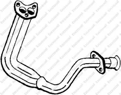 Труба выхлопного газа BOSAL купить