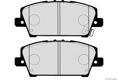 Комплект тормозных колодок, дисковый тормоз HERTH+BUSS JAKOPARTS купить