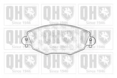 Комплект тормозных колодок, дисковый тормоз QUINTON HAZELL купить