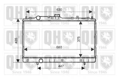 Радиатор, охлаждение двигателя QUINTON HAZELL купить