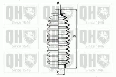 Комплект пылника, рулевое управление QUINTON HAZELL купить