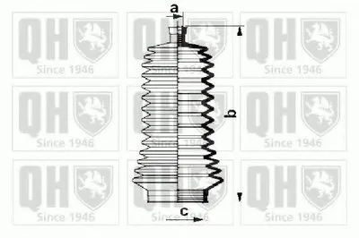 Комплект пылника, рулевое управление QUINTON HAZELL купить