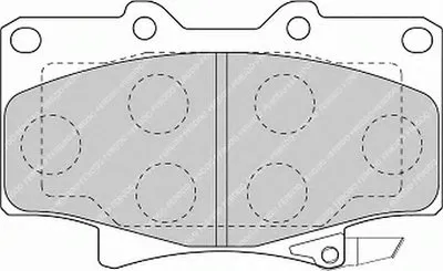 Комплект тормозных колодок, дисковый тормоз PREMIER FERODO купить