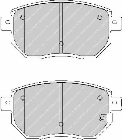Комплект тормозных колодок, дисковый тормоз PREMIER FERODO купить