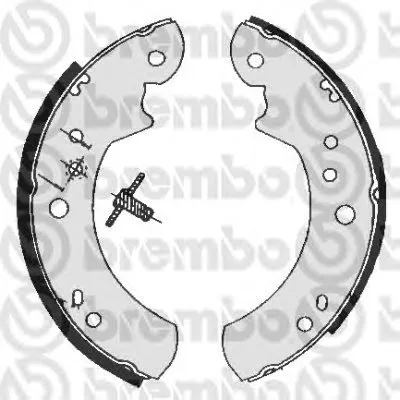 Комплект тормозных колодок BREMBO купить