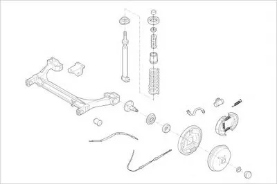 Подвеска колеса DELPHI купить