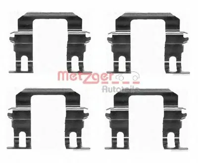 Комплектующие, колодки дискового тормоза METZGER купить