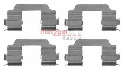 Комплектующие, колодки дискового тормоза METZGER купить