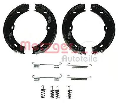 Комплект тормозных колодок, стояночная тормозная система METZGER купить