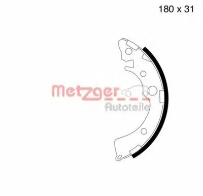 Комплект тормозных колодок METZGER купить