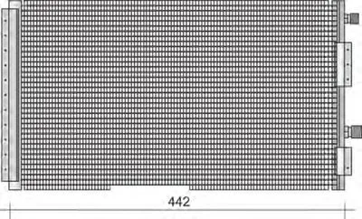 Конденсатор, кондиционер MAGNETI MARELLI купить