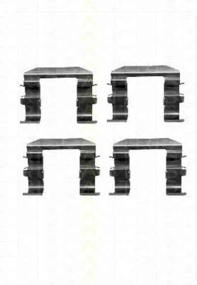 Комплектующие, колодки дискового тормоза TRISCAN купить